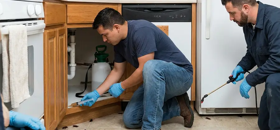 German Cockroach Poison Program in West Orange