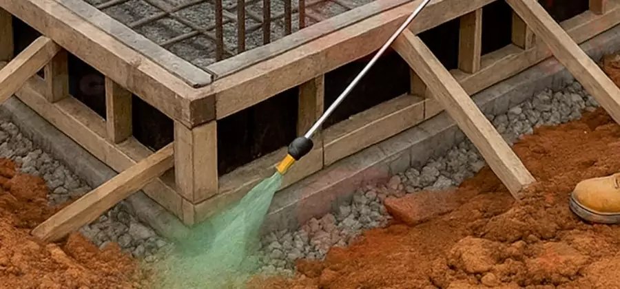 Foundation Slab Termite Treatment in West Orange
