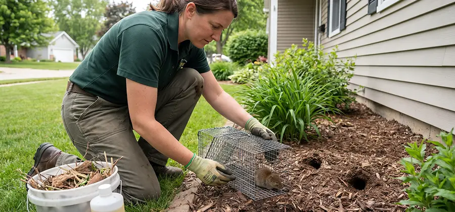 Organic Vole Control in West Orange