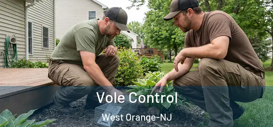 Vole Control West Orange-NJ